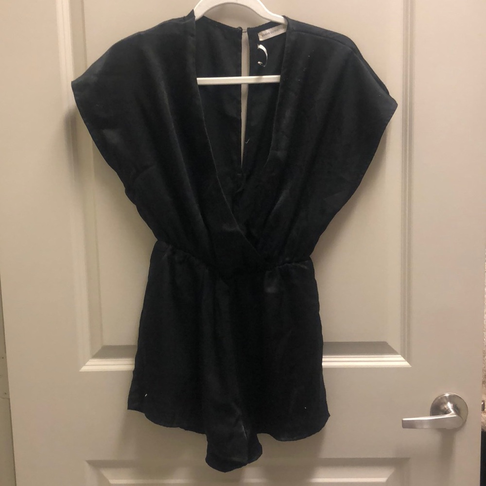 Urban outfitters black romper